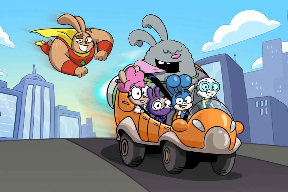 Super Duper Bunny League系列由Nickelodeon推出